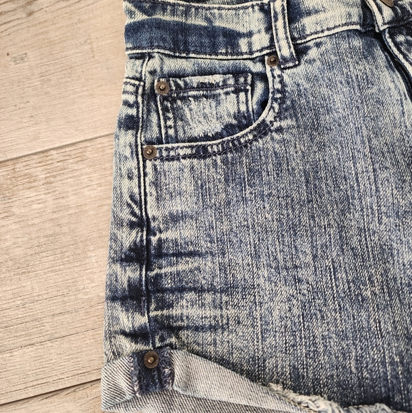 Garage Denim High Rise Slim Sexy Short Shorts - Picture 3 of 7